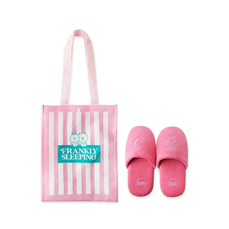 Line Friends - Frankly Sleeping Room Shoes - Line Friends - Footwear - Harumio