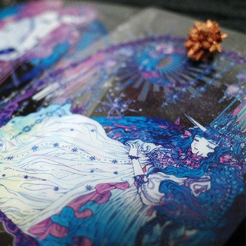 Libet - Transparent Illustration Of Unicorn Cards Set