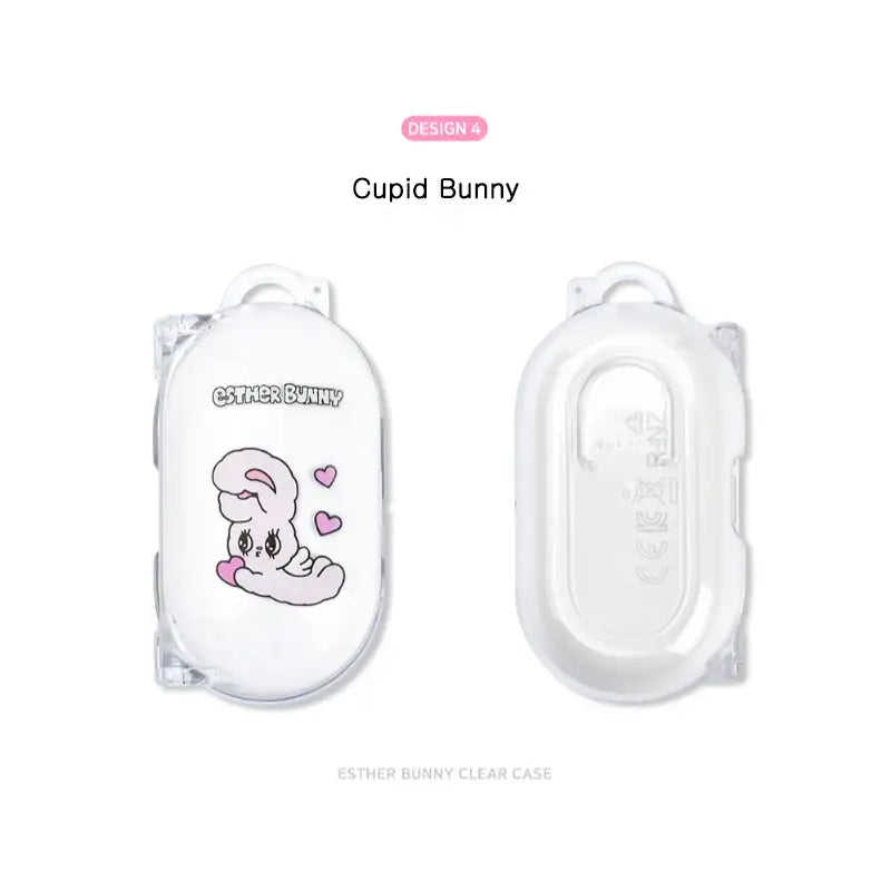 Esther Bunny - Clear Buds Case - Esther Bunny - Buds Case - Harumio