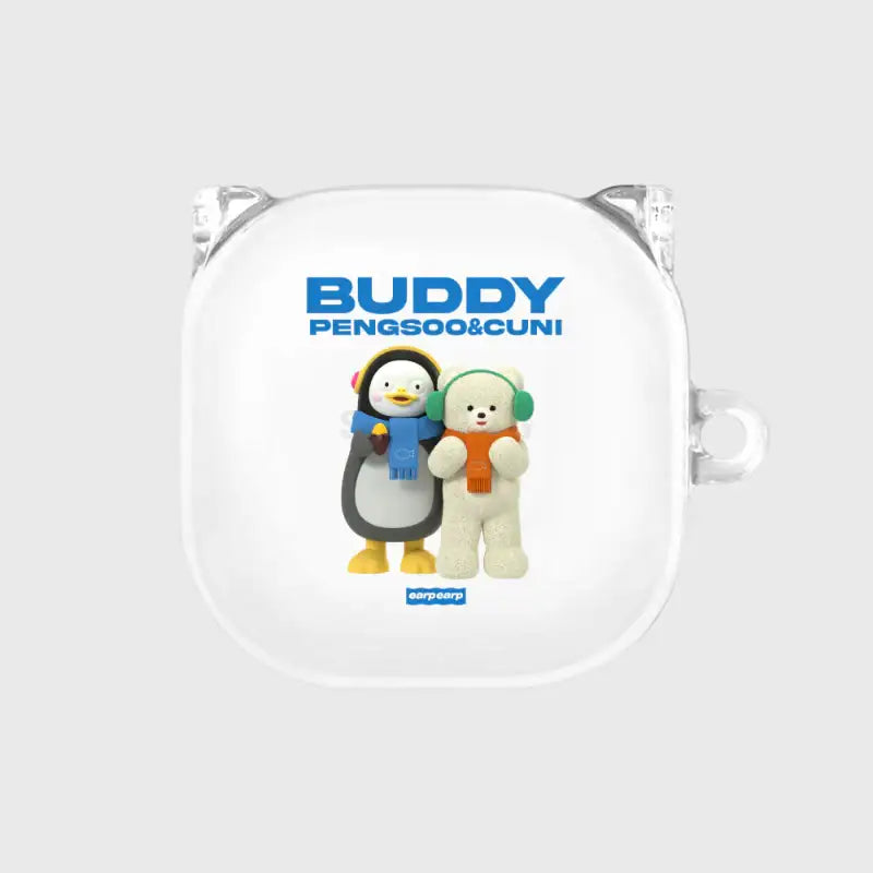 Earpearp x Pengsoo - Pengsoo and Cuni Buddy Buds & Buds Plus Case - Earpearp x Pengsoo - Buds Case - Harumio