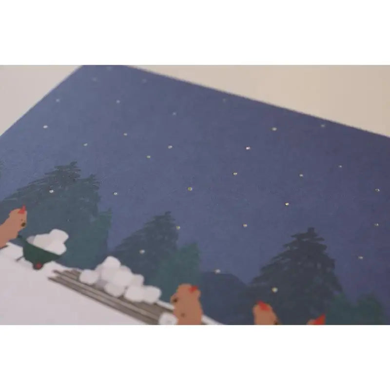 Dinotaeng - Snowy Forest Card - Dinotaeng - Card - Harumio