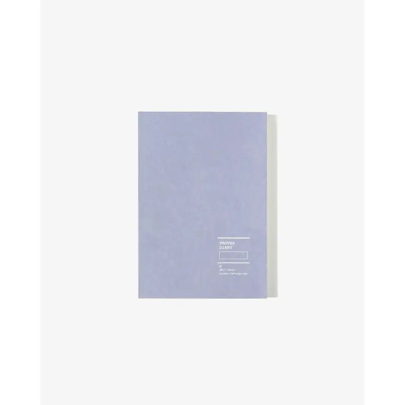 proper belongings - Proper Diary No.5 - proper belongings - Diary - Harumio