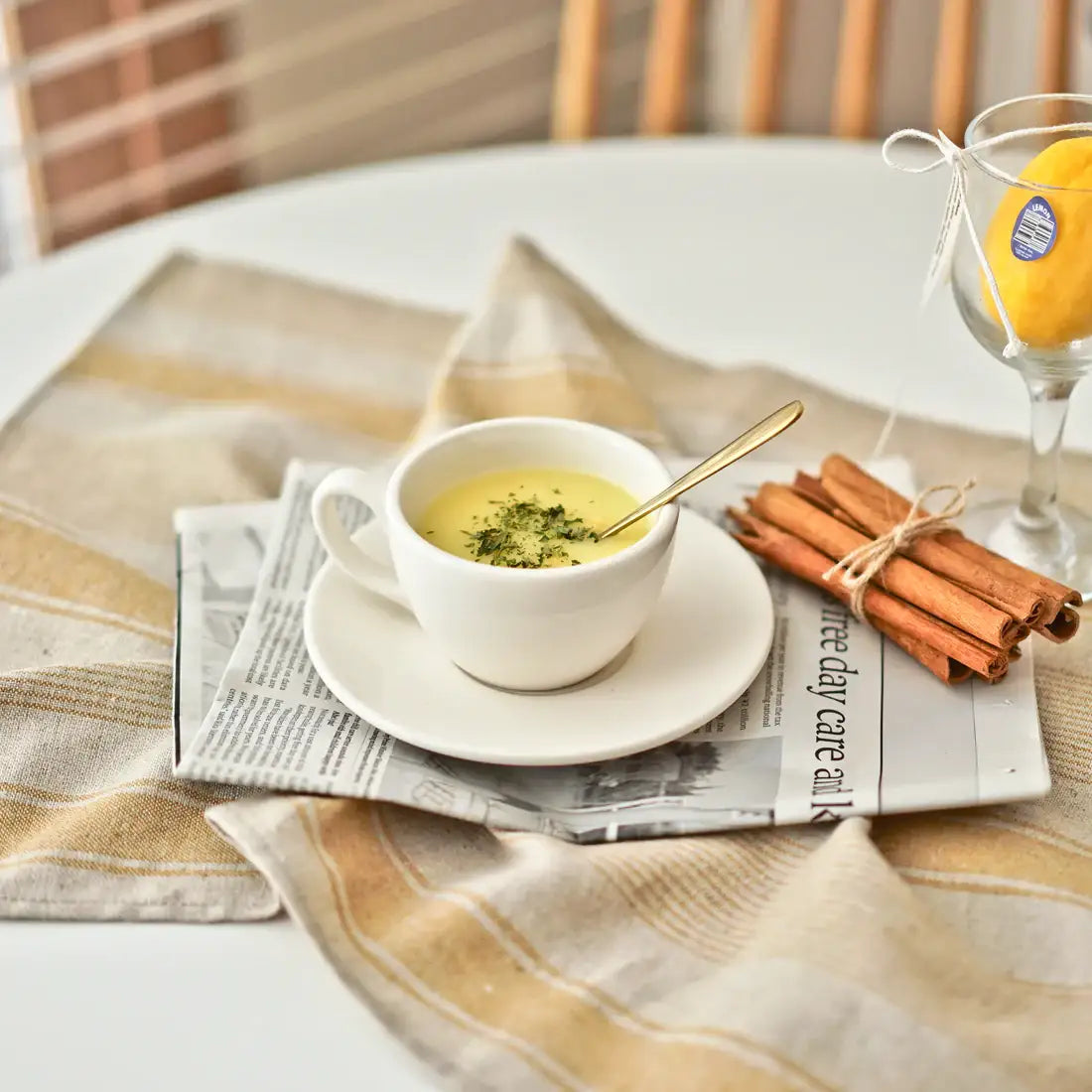 August8th - Natural Hemp Linen Cross Kitchen Cloth - August8th - Accessories - Harumio