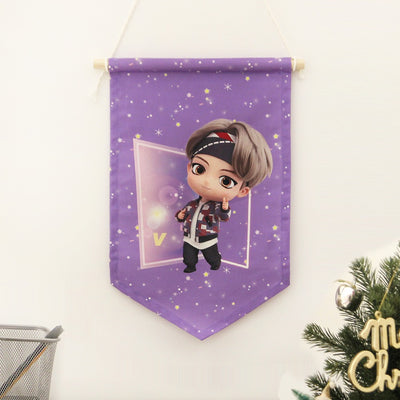 BTS TinyTAN - Fabric Flag