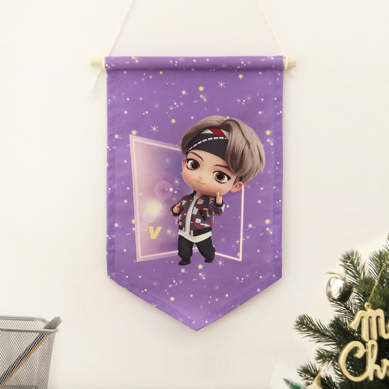 BTS TinyTAN - Fabric Flag