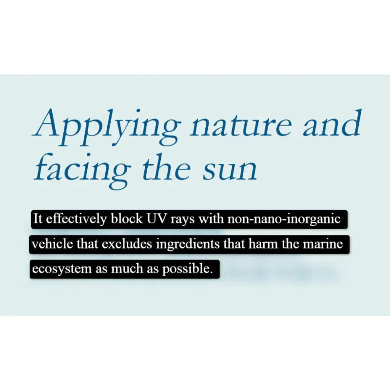 Moolda - Deep Ocean Blue Sun SPF50+ PA++++ - Moolda - Sunscreen - Harumio