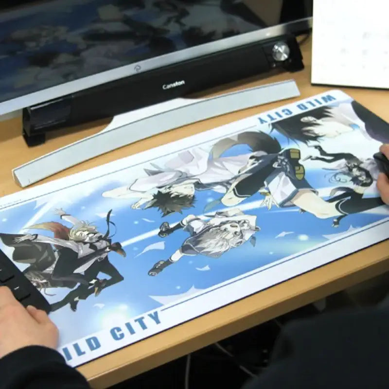 Wild City - Long Mouse Pad - Webtoon Shop - Mouse Pad - Harumio