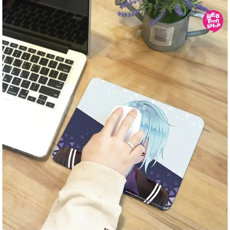 Excuse Me, but the World Will Be Gone for a While - Mouse Pad - Webtoon Shop - Mouse Pad - Harumio
