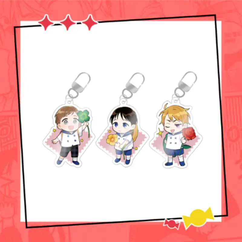 Who Is a Sweet Cheater? - Acrylic Keyring - Toon!que - Keyrings - Harumio