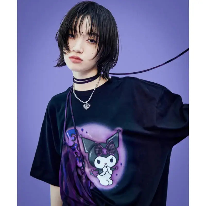 FANCY X KUROMI - Tee - FANCY X KUROMI - Clothes - Harumio