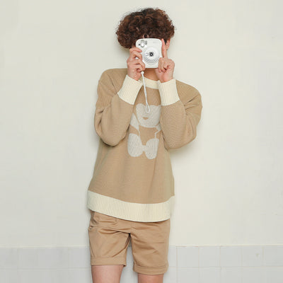 AQO - Hug Me Bear Knit Sweater