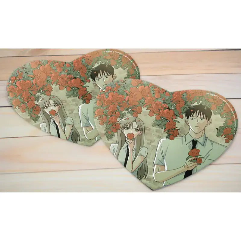 To My Dear Summer - Heart Mouse Pad - Webtoon Shop - Mouse Pads - Harumio