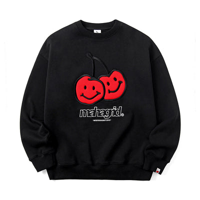 Kirsh x Mahagrid - Big Doodle Cherry Sweatshirts
