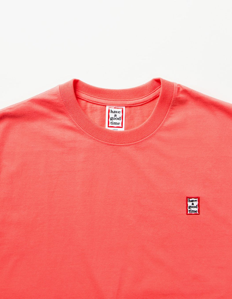have a good time - Mini mini Frame Short Sleeve T-shirt - Coral