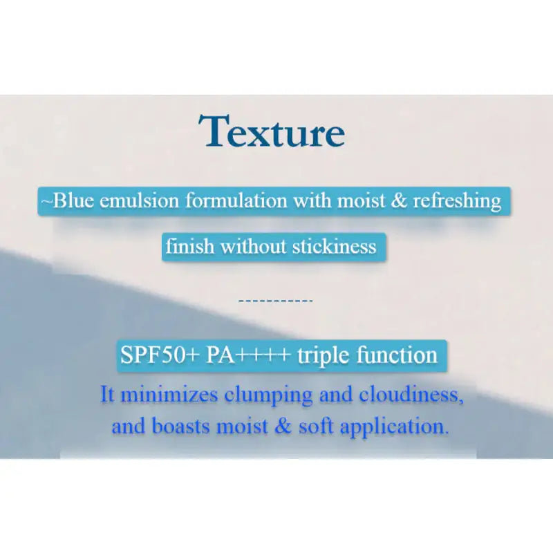 Moolda - Deep Ocean Blue Sun SPF50+ PA++++ - Moolda - Sunscreen - Harumio