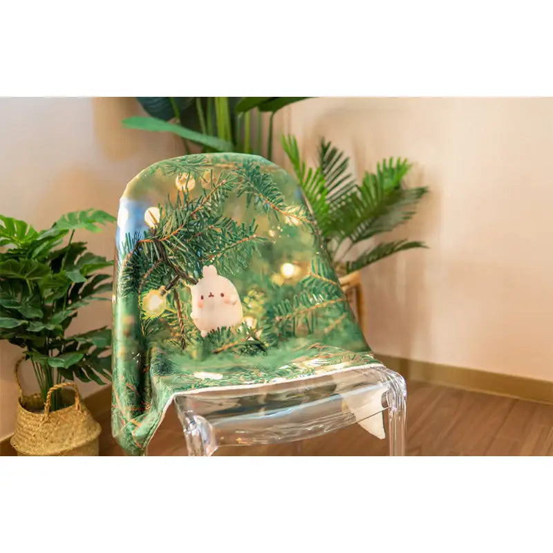 Molang - Twinkle Tree Blanket - Molang - Blanket - Harumio