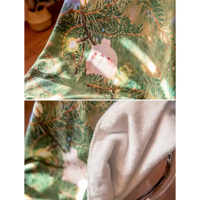 Molang - Twinkle Tree Blanket - Molang - Blanket - Harumio