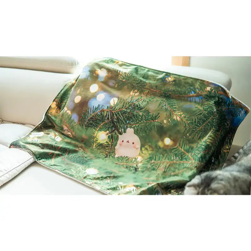 Molang - Twinkle Tree Blanket - Molang - Blanket - Harumio