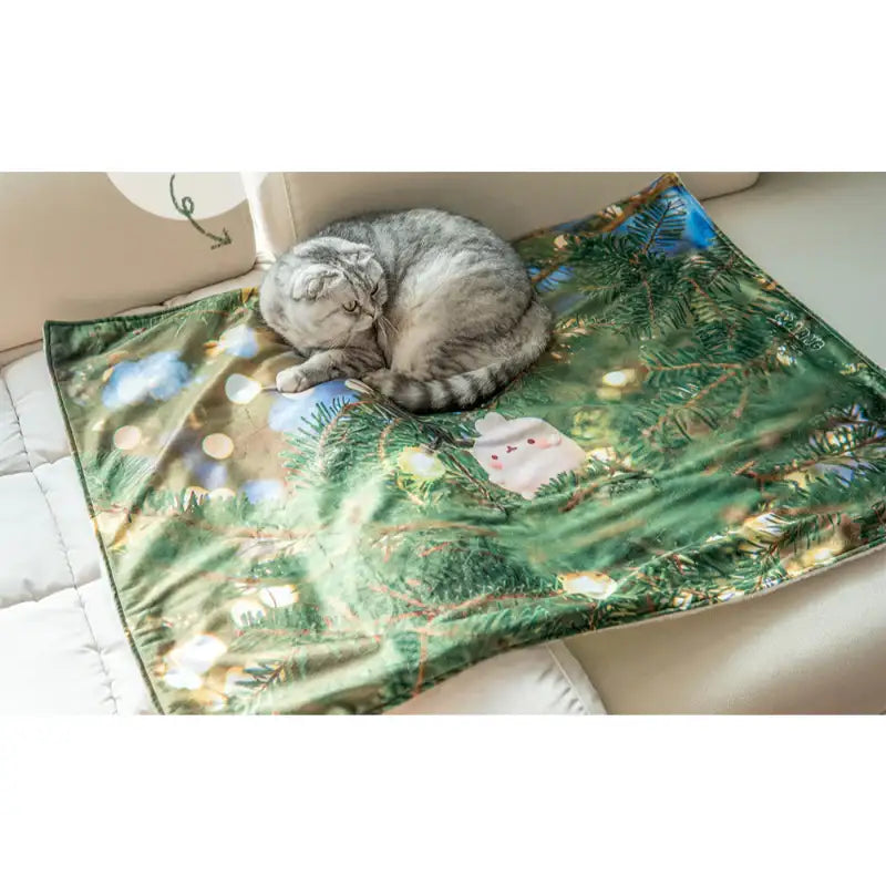 Molang - Twinkle Tree Blanket - Molang - Blanket - Harumio
