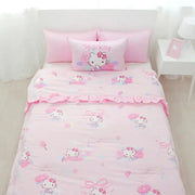 NARA HOME DECO X Hello Kitty - Flower Garden Bedding Quilt - NARA HOME DECO - Bedding Quilt - Harumio