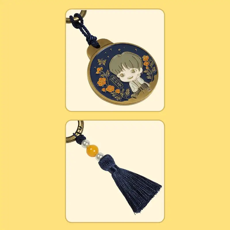 BTS TinyTAN DALMAJUNG Keyring Harumio