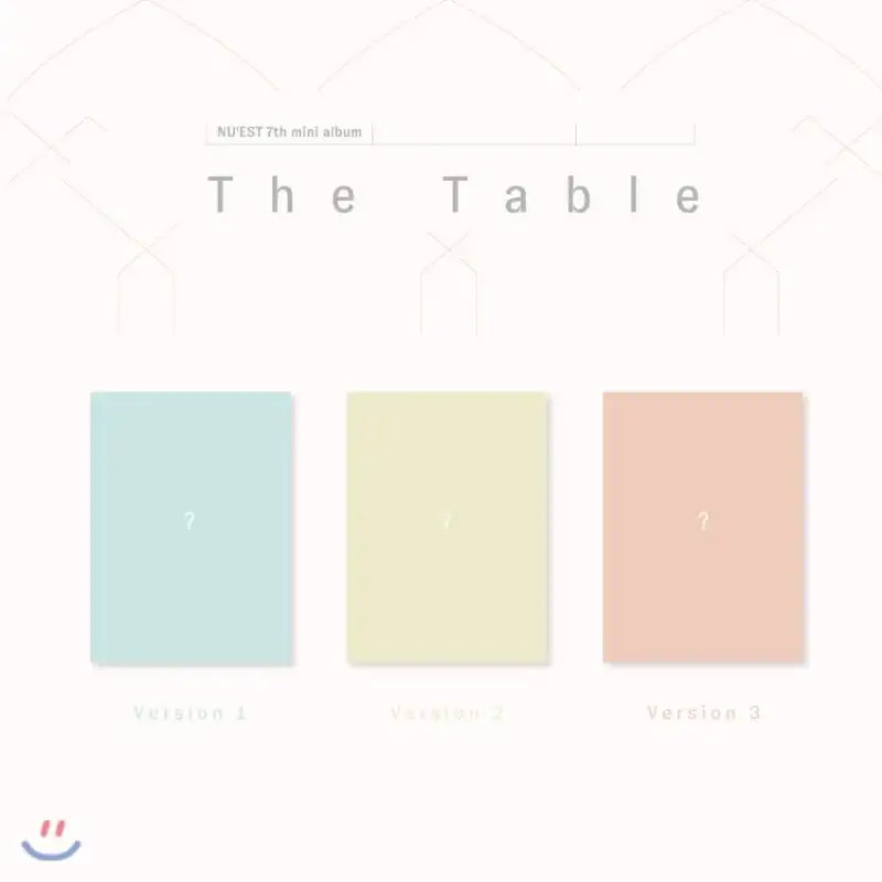 NU'EST - Mini Album Vol. 7 The Table - NU'EST - Mini Album - Harumio