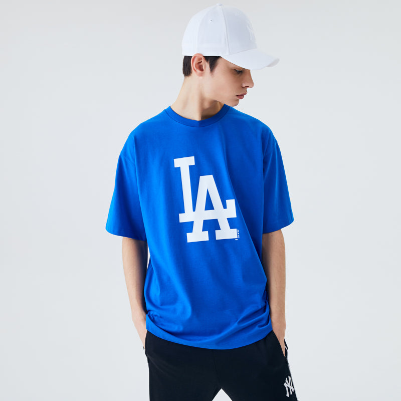 MLB Korea - Big Logo Face T-shirt - LA Dodgers – Harumio