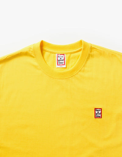 have a good time - Mini mini Frame Short Sleeve T-shirt - Lemon