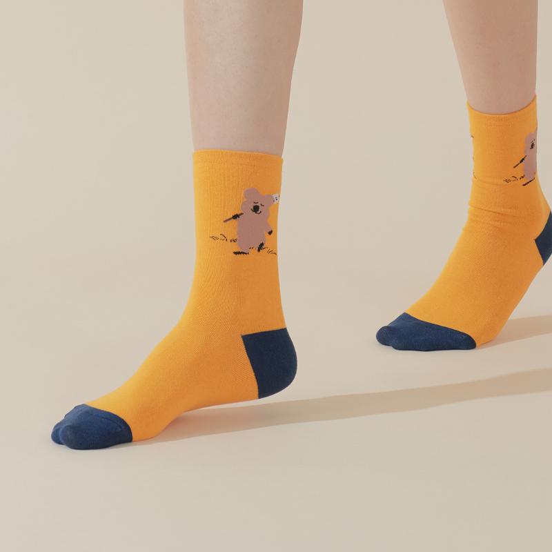 Dinotaeng - Quokka & BOBO Single Socks