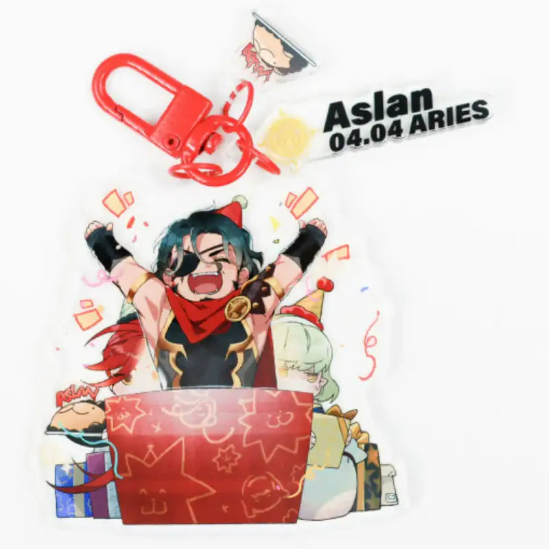 Lord of Heroes x GOODSBEE - Birthday Keyring - GOODSBEE - Keyring - Harumio