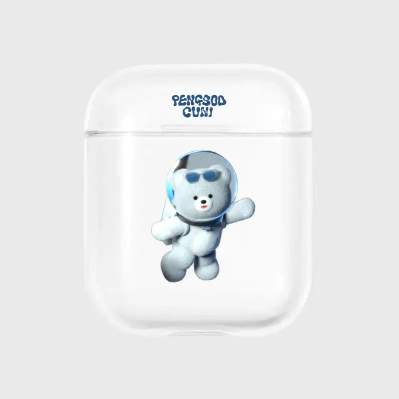 Earpearp x Pengsoo - Space Cuni AirPods Clear Case - Earpearp x Pengsoo - AirPods Case - Harumio