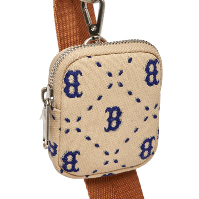 MLB Korea - Diamond Monogram Jacquard Crossbody Bag