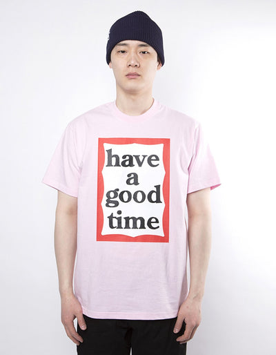 have a good time - Big Frame Short Sleeve T-shirt - Pink