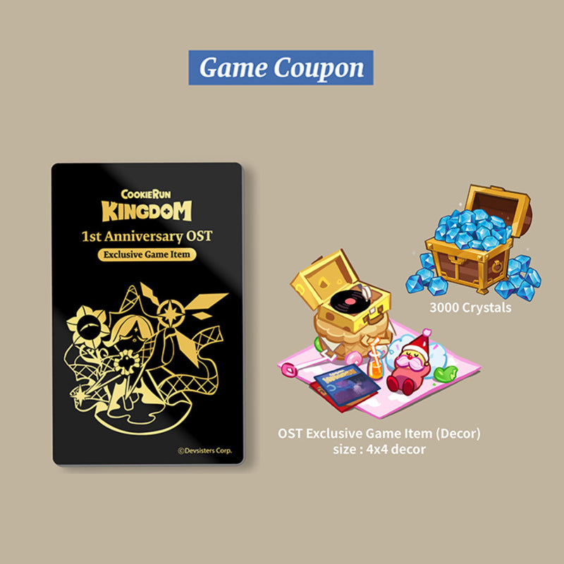 Cookie Run - Kingdom 1st Anniversary OST Album - Cookie Run - OST Album - Harumio