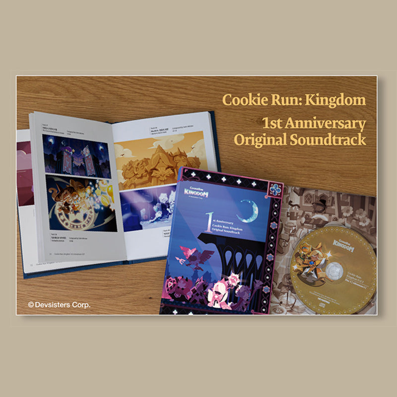 Cookie Run - Kingdom 1st Anniversary OST Album - Cookie Run - OST Album - Harumio