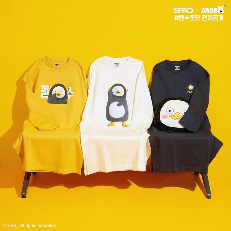 SPAO x Pengsoo - Long-Sleeve T-Shirt Dress