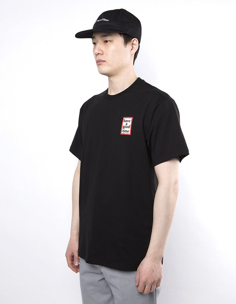 have a good time - Mini Frame Short Sleeve T-shirt - Black
