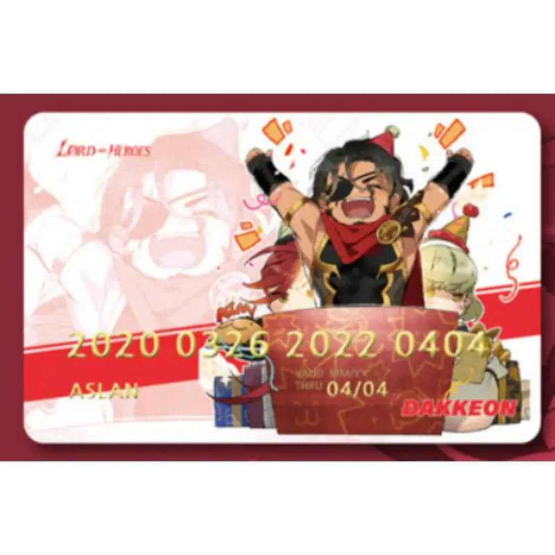 Lord of Heroes x GOODSBEE - Birthday Keyring - GOODSBEE - Keyring - Harumio