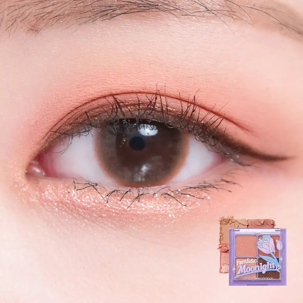 rom&nd x neonmoon - rom&tic Moonight Better Than Eyes Shadow - rom&nd x neonmoon - Eye Makeup - Harumio