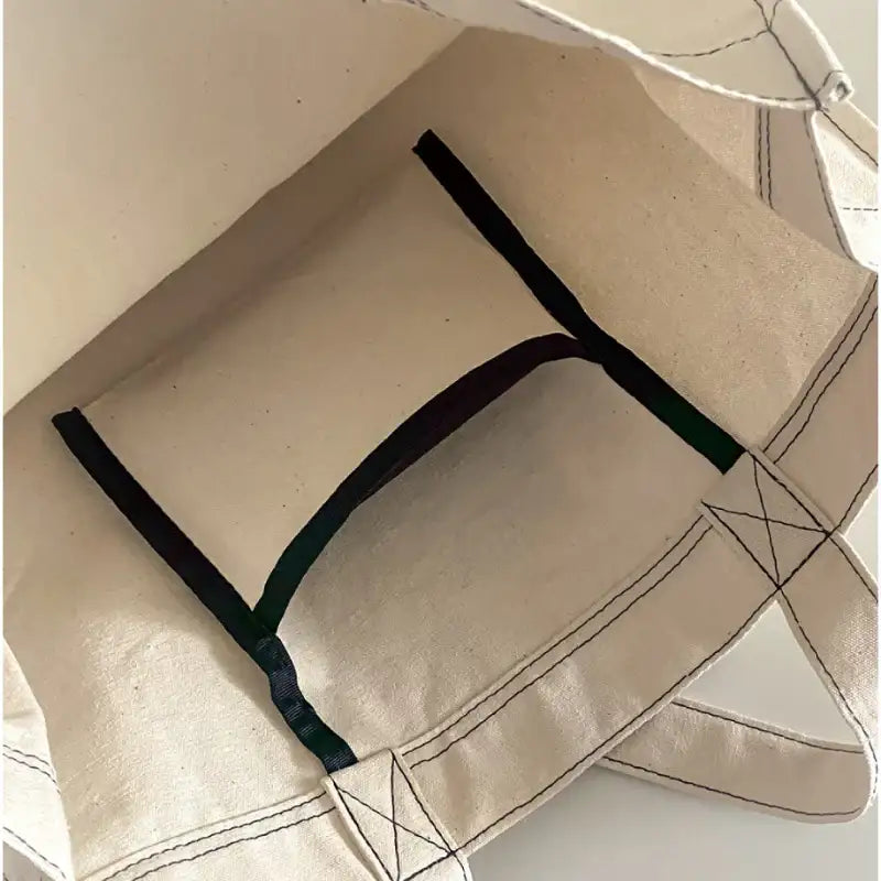 Teteum - Navy Stitch Bag - Teteum - Bags - Harumio