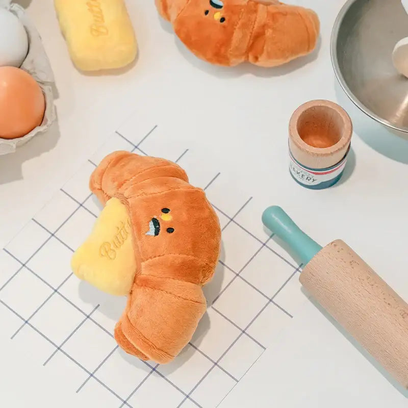 Bite Me - Croissant Nosework Toy - Bite Me - Pet - Harumio