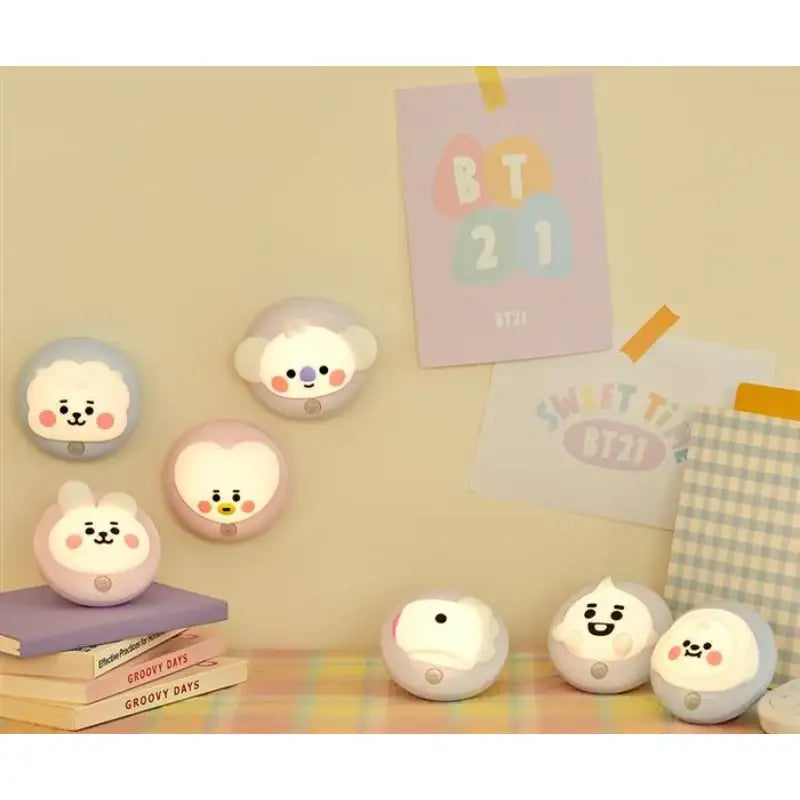 BT21- Baby Sensor Mood Lamp - LINE FRIENDS - Lighting - Harumio