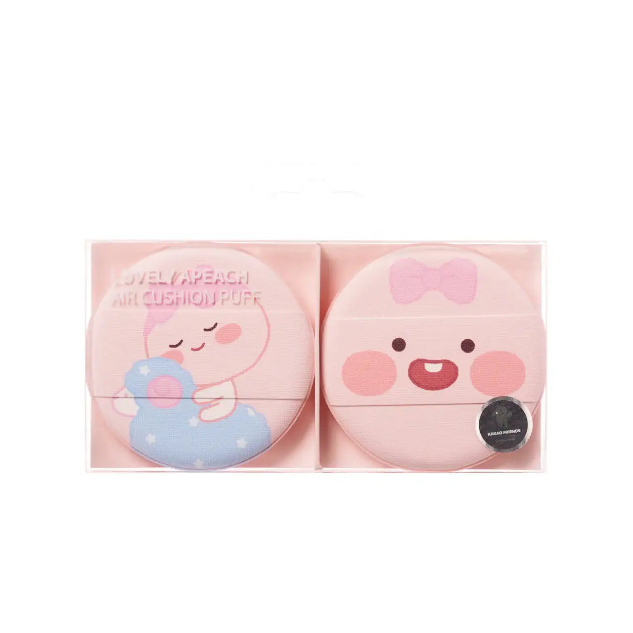 Kakao Friends - Apeach Air Cushion Puff Set - Kakao Friends - Accessories - Harumio