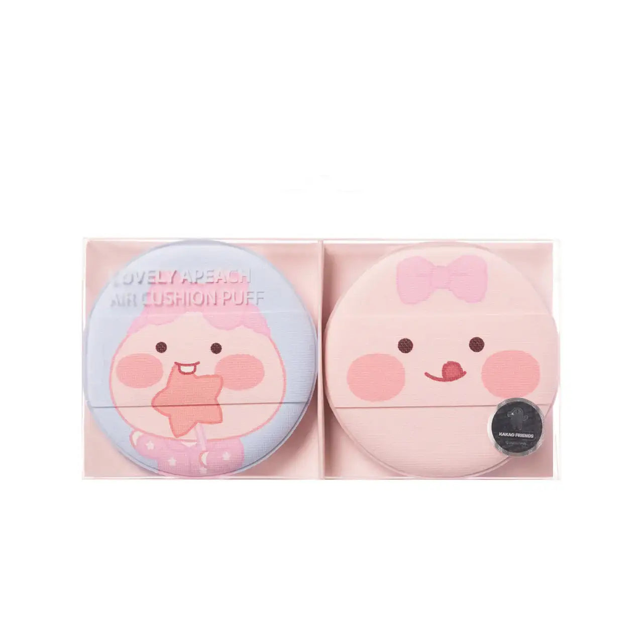 Kakao Friends - Apeach Air Cushion Puff Set - Kakao Friends - Accessories - Harumio