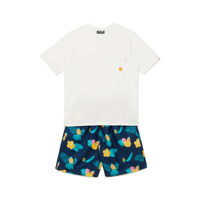 Kakao Friends - Men's Summer T-Shirt & Shorts Set