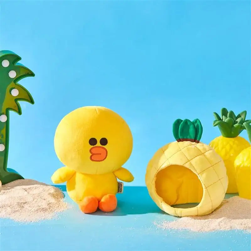 Line Friends - Fruity Sitting Doll - Line Friends - Plush - Harumio
