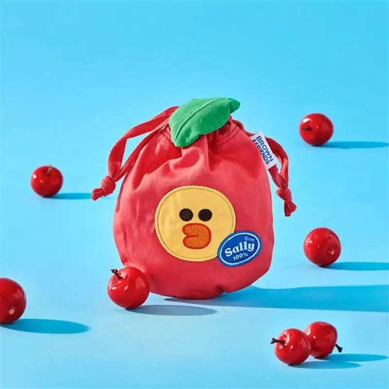 Line Friends - Fruity String Pouch - Line Friends - Pouch - Harumio
