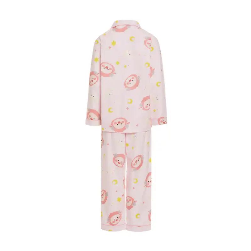 Kakao Friends - Lovely Apeach - Women's Twill Pajamas Set - Kakao Friends - Clothing - Harumio