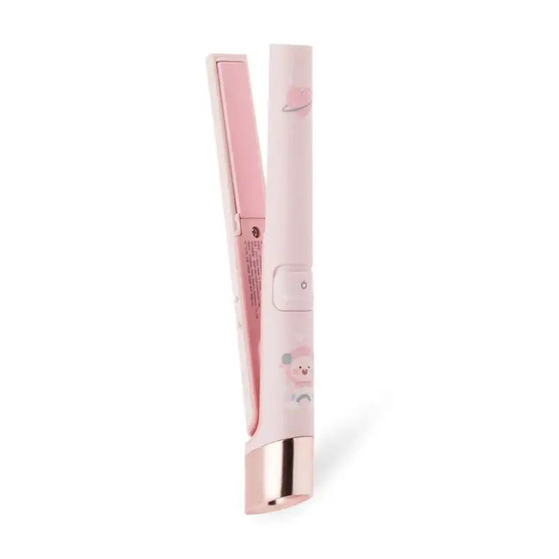 Kakao Friends - Lovely Apeach - Mini Flat Iron - Kakao Friends - Hair Styling Tools - Harumio