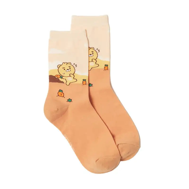 Kakao Friends - Harvest Ankle Socks - Kakao Friends - Socks - Harumio